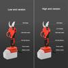 Brushless Electric Pruning Shears Garden Tools Pruner With 0/1 LED Screen Cordless Fruit Tree Scissors Fit Milwaukee 18V Battery