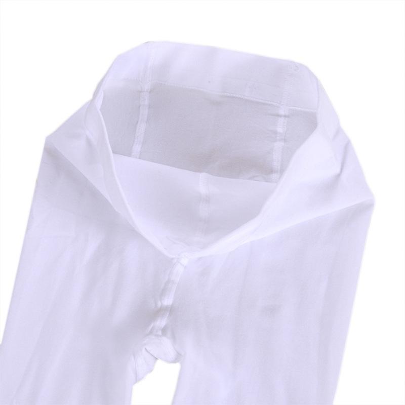 Children's Thin Velvet Dance Tights, Anti-Pilling White Ballet Pants and Socks