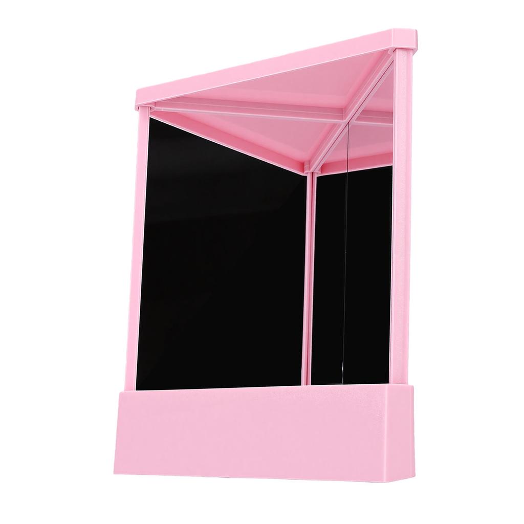 Non Reversing Mirror True Reflection Beveled Standing Cosmetic Inverted Mirror for Desktop Vanity Accurate Grooming
