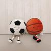 Jellycat Plüschtier mit Fußball- und Basketballmotiv – süßes Weihnachtsgeschenk, Internet-Promi-Puppe