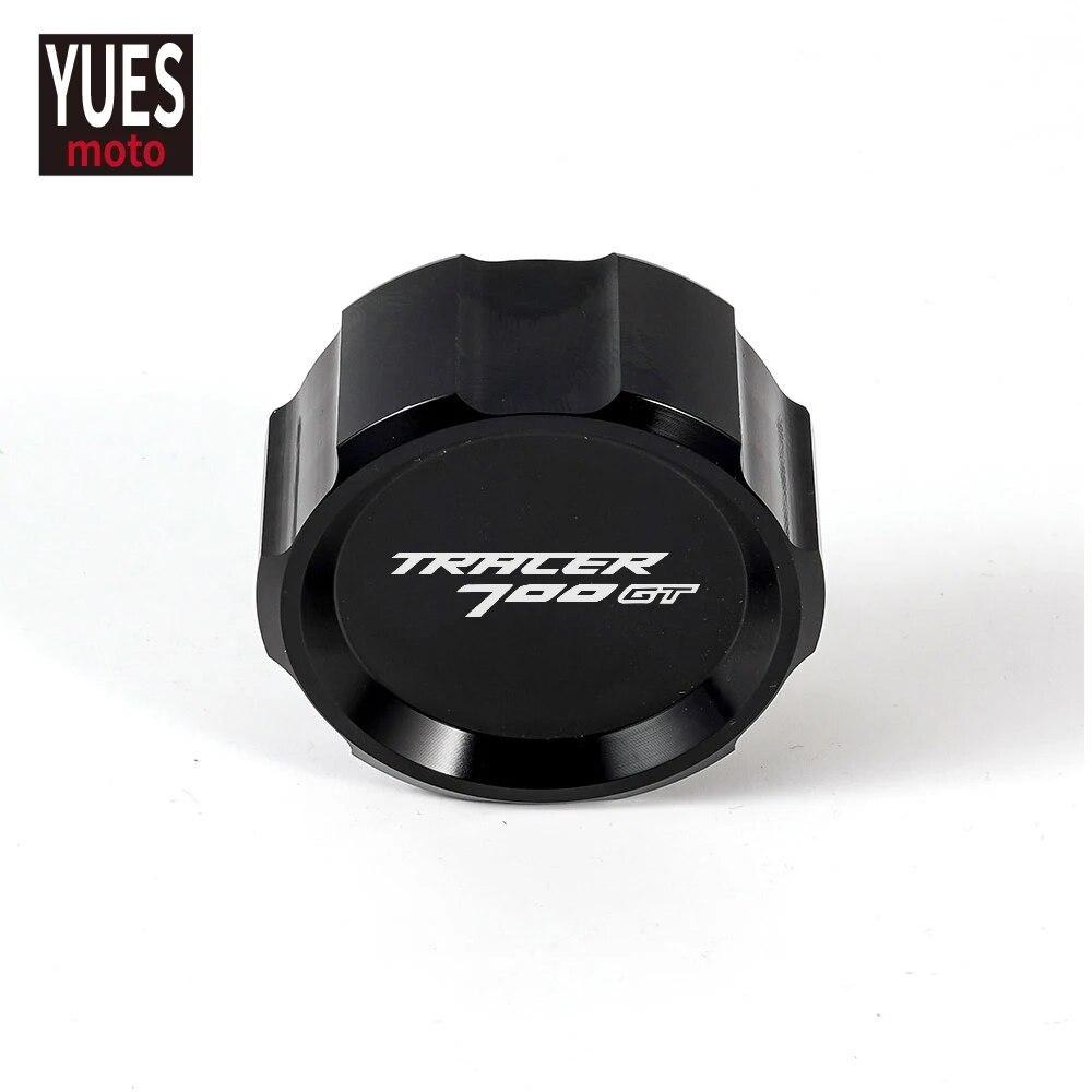 

Аксессуары для мотоциклов, передний и задний тормозной цилиндр, крышка главного бачка для Yamaha Tracer 700 GT 2016-2018 rear black
