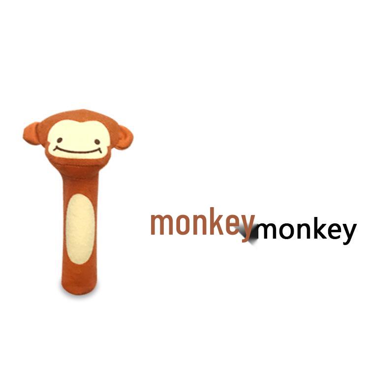 Panda Plush Baby Rattle & Pacifier Toy for Early Education