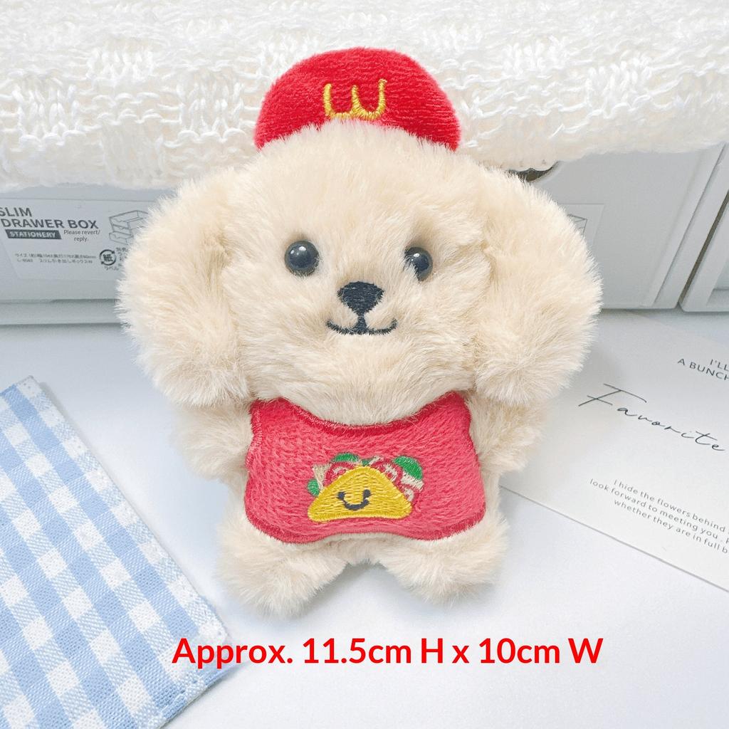 Quietschende Puppe der dritten Generation POP MART Plüschanhänger Taschenschlüsselanhänger Kleine Anhängerpuppe