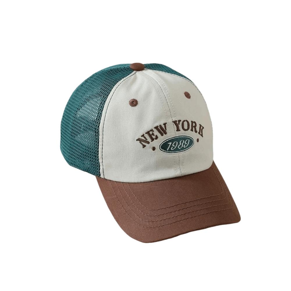 Embroidered Letter Kids Sun Hat Breathable Mesh Duck Tongue Cap New Baby Baseball Cap Boy Girl