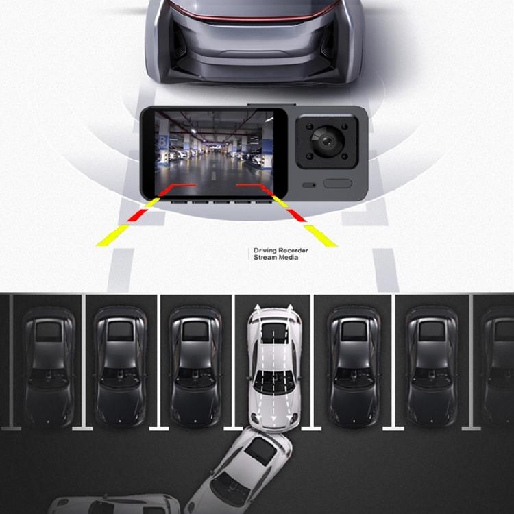 2/3 Channel Dashcam Video Recorder 2'' IPS Screen Wide Angle Camera