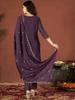 Women Designer Purple Kurti Salwar Suit Indian Bollywood Kurta Pant Dupatta Set Dress