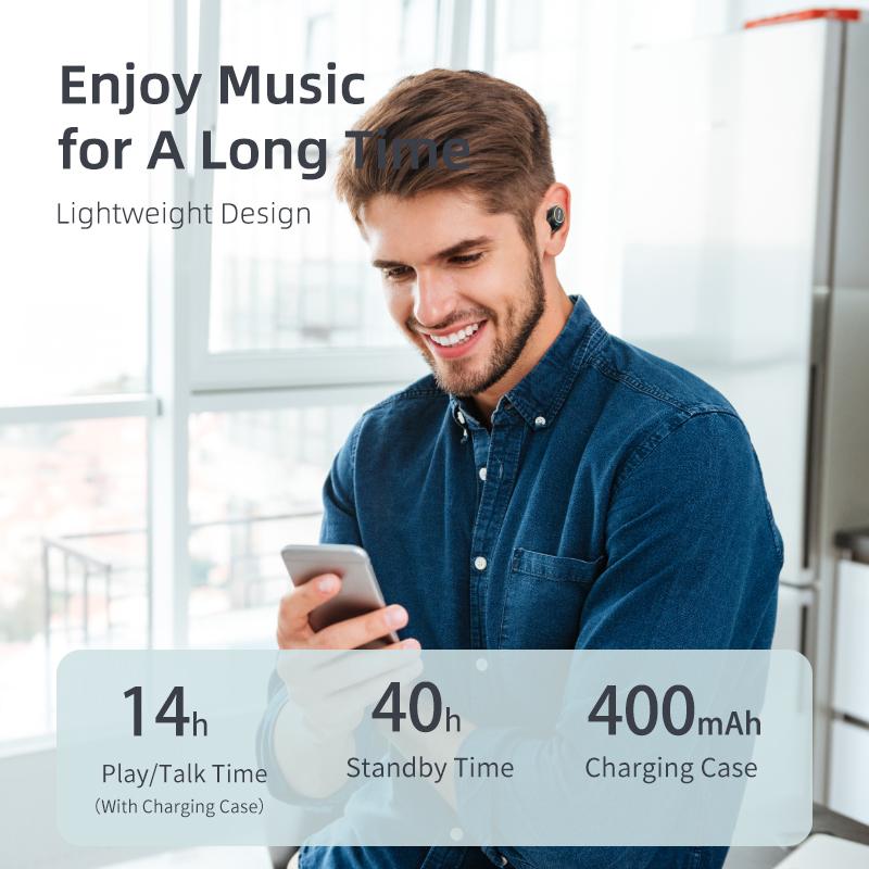 AWEI TA3 ANC TWS kulaklık Bluetooth kablosuz kulaklık aktif gürültü önleyici kulaklık Stereo ses gerçek mikrofonlu kulaklık