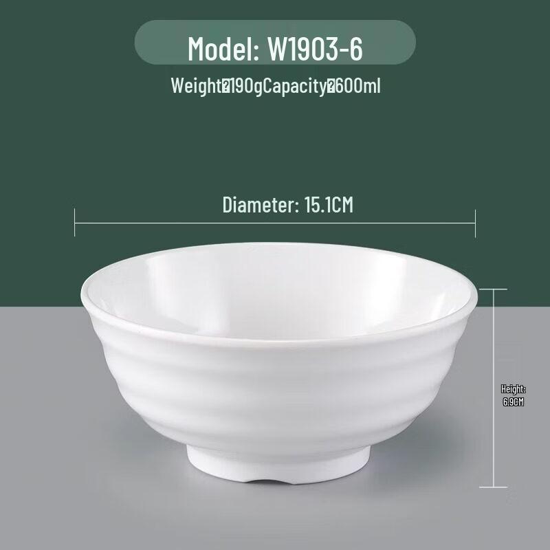 Chef s Seven Melamine Restaurant Bowl