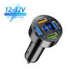 Multi-Port Car Charger 12-32V QC3.0 PD 20W Fast Charging USB Type-C Universal