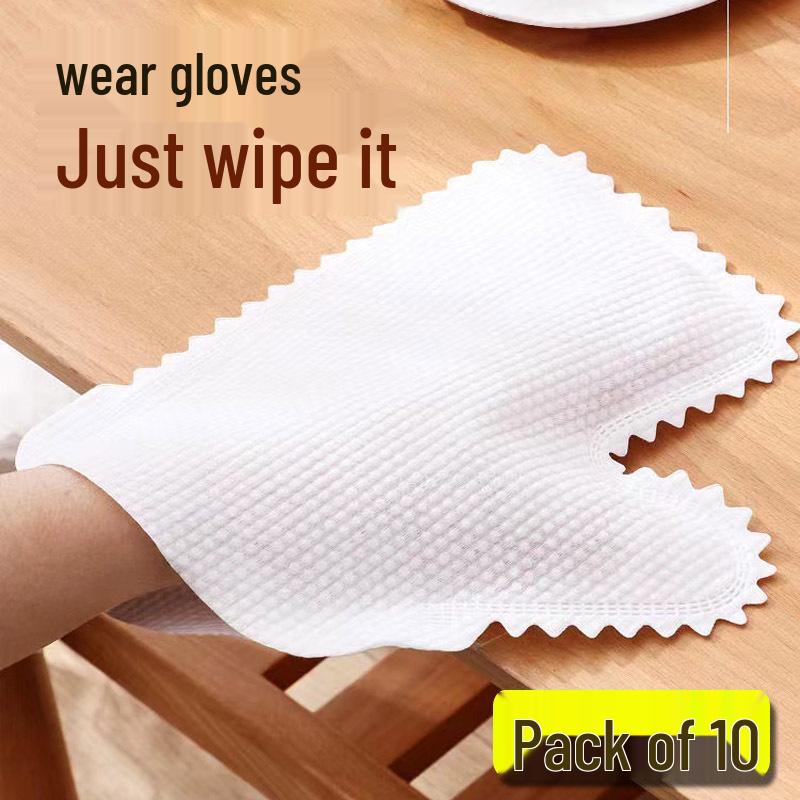 Wear-Resistant Dishcloths: Thick Absorbent, Non-Stick, Oil-Replacing Steel Wool Pads for Disposable Cleaning