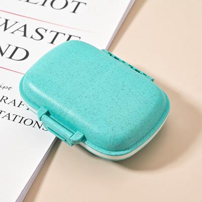 8 Vakjes Mini Draagbare Pillendoosje Reizen Medicijnhouder Opvouwbaar Tablet Opslag Medicijnkoffer Container Dispenser Organizer Gereedschap