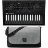 KORG Minilogue Xd Inverted [minilogue-xd BW] Black white+MP-MSG Set