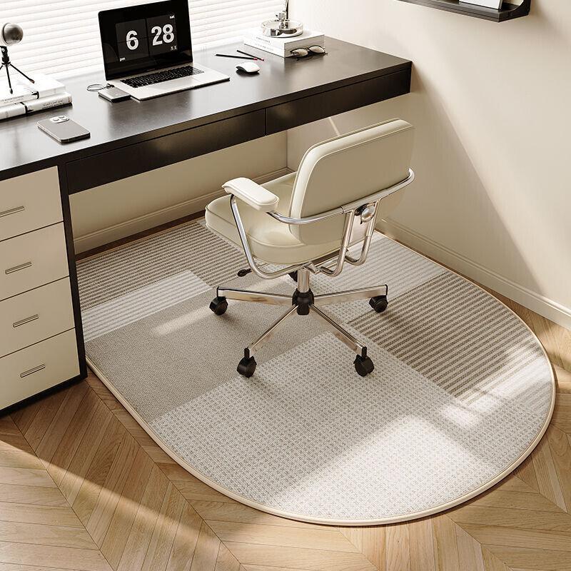 Anti-slip Carpet for E-sports Swivel Chair Study Offices Floor Cushion Foot Mat Fashion Carpet Irregular Living Room Decoration