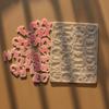 Creative Cats Letter Pendant Silicone Mold Flexible Silicone Texture Suitable for Resin Jewelry Making and Craft Project