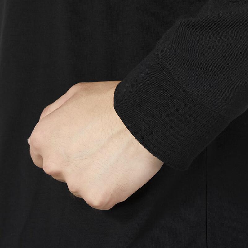 Vans Alphabet Sports Running Fitness Training Comfortable Breathable Casual Long Sleeve T-Shirt Men Tops Black VN0A54NWBLK
