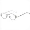 Vintage Punk Style Sunglasses Men Retro Elliptical Metal Frame Women Sun Glasses Fashion Eyewear