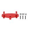 Aluminum Alloy Steering Servo Mount Bracket Base for 1 8 Losi LMT Truck Modification PartsRed