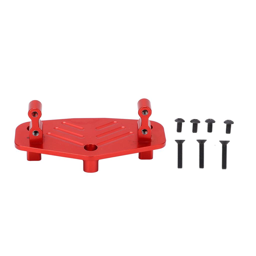 Aluminum Alloy Steering Servo Mount Bracket Base for 1 8 Losi LMT Truck Modification PartsRed