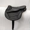Saddle All Purpose Treeless English Tack Saddle + Matching Girth Saddle Solid Grip .