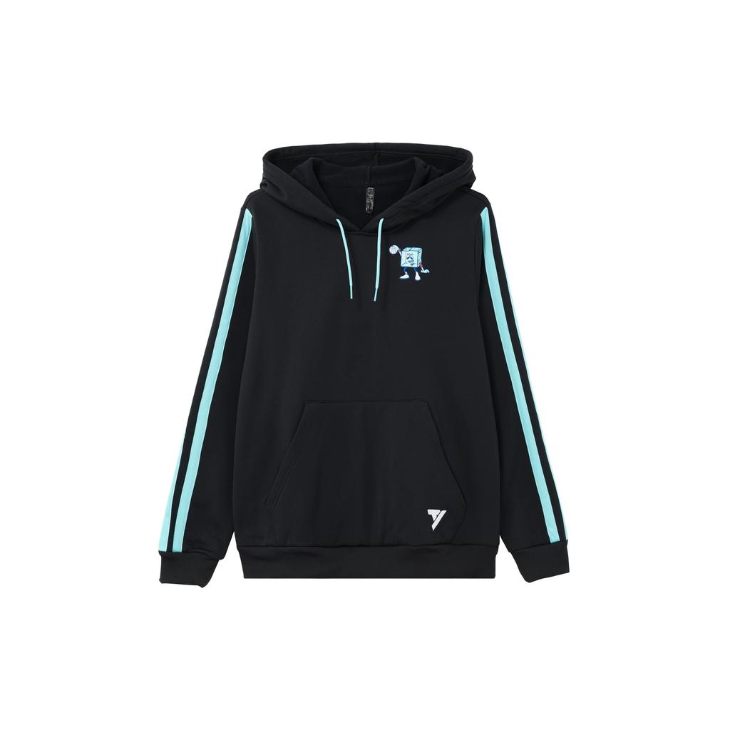 Adidas Trae Young Avatar Striped Hoodie Men Tops Black HB3125