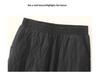 Xin Xing 2024 Women's High Waist Loose Fit Warm Down Cotton Pants