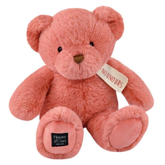 Plush - Bear Story - the Teddy Bear - 28 Cm - Praline Pink - Softness and Tenderness
