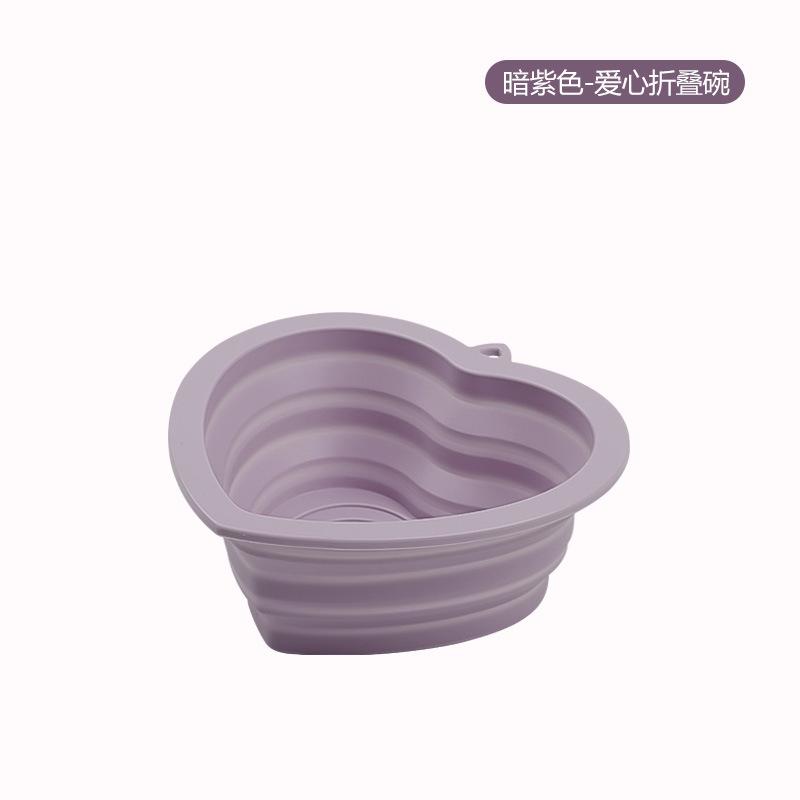 Haustier Faltnapf Hundenapf Hund Outdoor Fütterung Ausgehen Trinknapf Tragbares Haustierzubehör Haustiernahrung