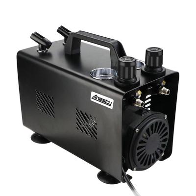 Anesty 2v1 Sada airbrush kompresoru pro barvu obsahuje 2 nezávislé regulátory vzduchu s individuálním tlakem Airbrush Airbrush, Výměna jedním dotykem,