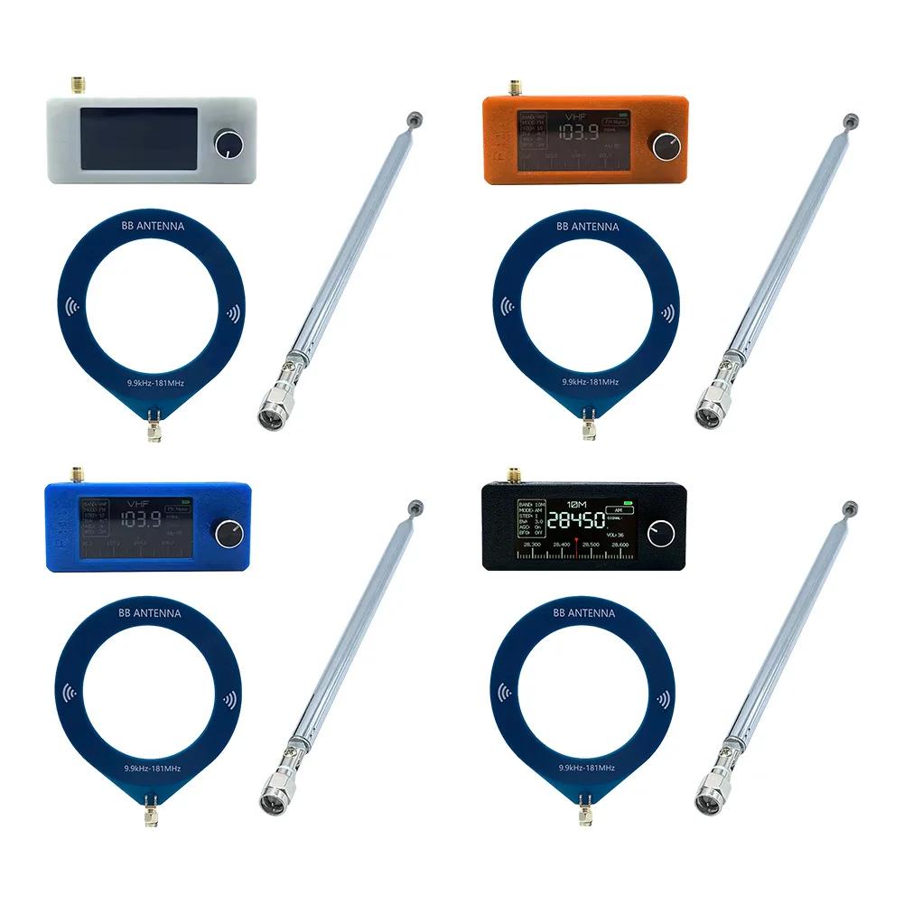 SI4732 0.5-108mhz Portable Radio LSB USB AM FM FM/AM Radio 1.9inch IPS Screen All Band Radio Receiver HF SW MW VHF Radio