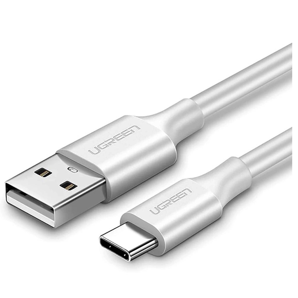 Kabel Usb Do Usb-C Qc3.0 Ugreen  Us287  0.25M (Biały)