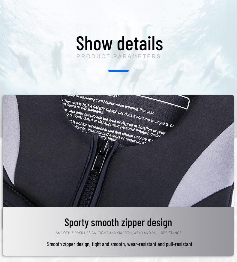 Adult Portable High Buoyancy Life Vest for Rafting and Paddleboarding