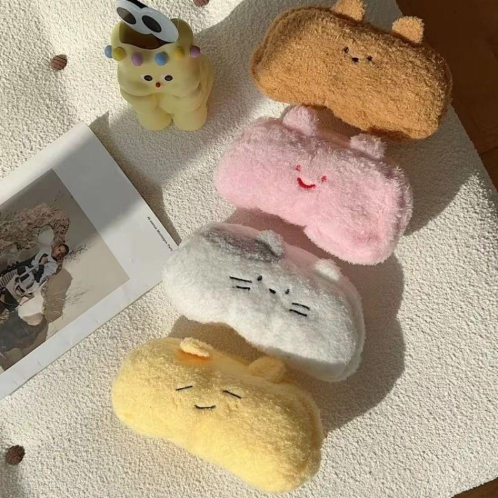 Large Capacity Cartoon Pencil Case Multifunctional Kawaii Cosmetic Pouch Plush Pen Bag  School
