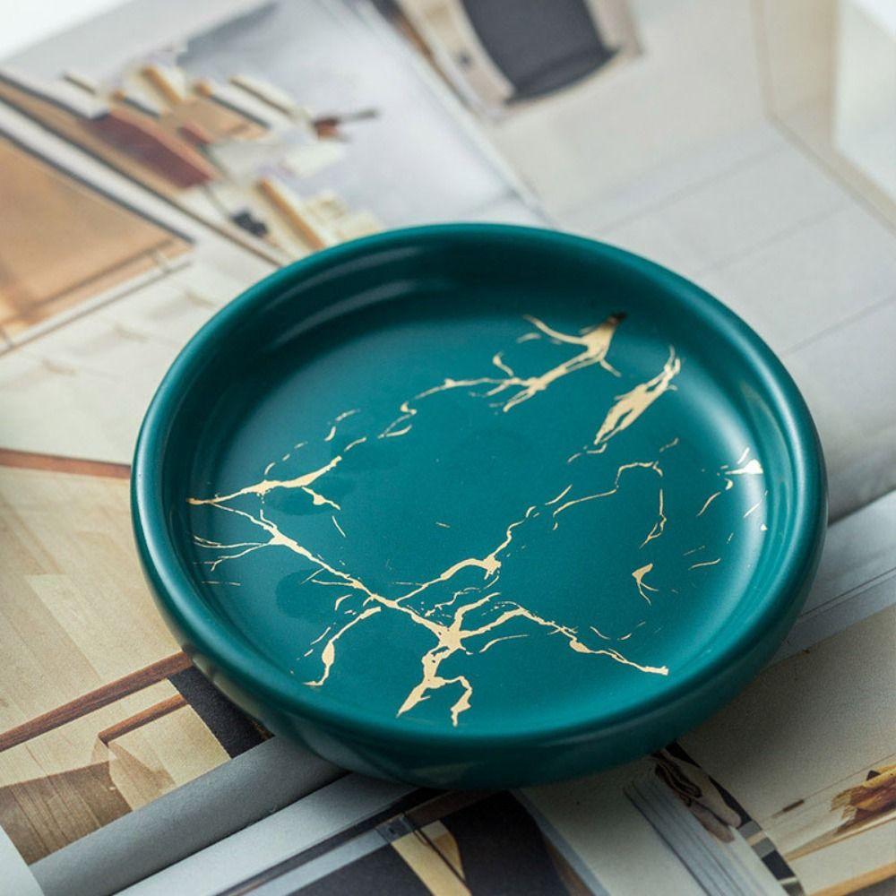 Lehká luxusní keramická krabička na mýdlo Snadno omyvatelná Vysoce kvalitní podnos na mýdlo Kulatý tvar Mýdlenka Kuchyně