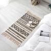 Cotton Linen Tassel Non-Slip Door Sofa Mat Floor Carpet Area Rug Tapestry Decor