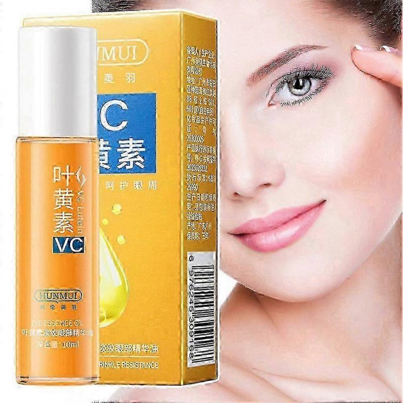 1-3pcs Anti-Aging Eye Serum Oil for Eye Bags & Dark Circle, Anti-Wrinkle Firming VC Lutein Eye Essence Oil NEW