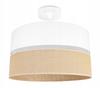 CEILING LAMP, JUTE LAMPSHADE, 40cm, WHITE