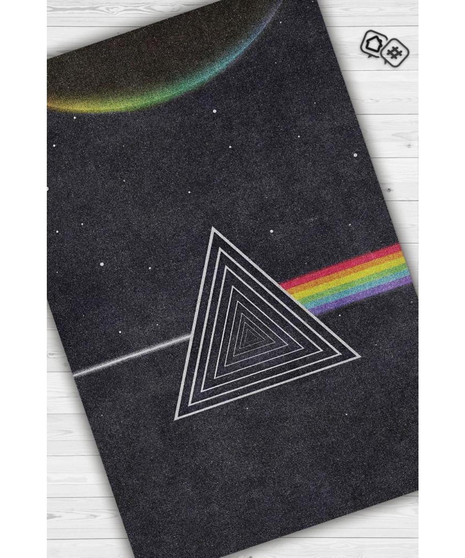 

Тканый моющийся нескользящий декоративный ковер Pink Floyd Stones