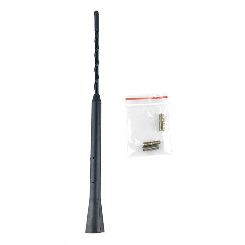 11" Universal Car Antenna Radio AM/FM Antena Roof Mast Amplified Signal Aerial Car Radio Aerial with Screw Metal Accessories