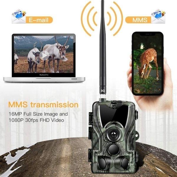 

Мисливська камера 1080P 3G 4G, детектор руху нічного бачення