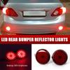 LED Tail Rear Bumper Reflector Lights 8191002040 For Toyota Scion iQ xB Corolla