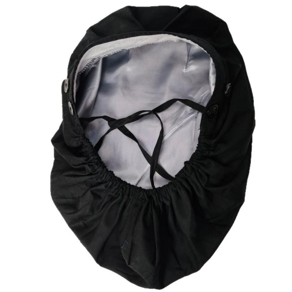 Satin Lining Surgical Hat Elastic Ponytail Holder Cap New Matte Fabric Cap For Nurse