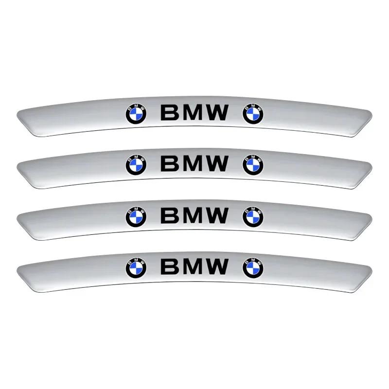 4Pcs Car Wheel Badge Sticker Emblem Decoration For BMW 320Li 325Li 330Li 325i E60 E64 E70 E83 E85 E87 E90 E92 E71 F10 F30 F20