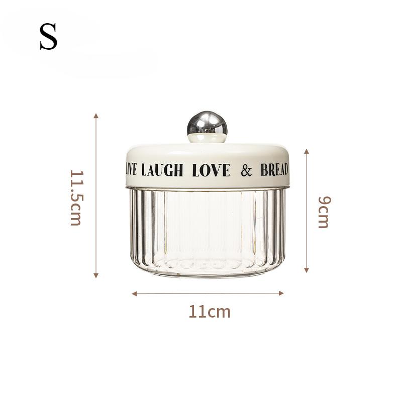 New Simple Grain Tank Plastic Sealed Jars Household Kitchen Grain Storage Box Coffee Bean Powder Storage Tank Storage Container