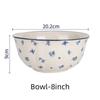 Chinese Ceramic Bowls Plates Retro Tableware Ramen Bowl Steak Dish Dessert Salad Plate Dinnerware Household Decor
