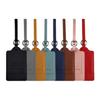 PU Leather Plane Pattern Luggage Tag Honeymoon Wedding Bridal Gift Cute Suitcase Tags for Women Men Travel Accessories