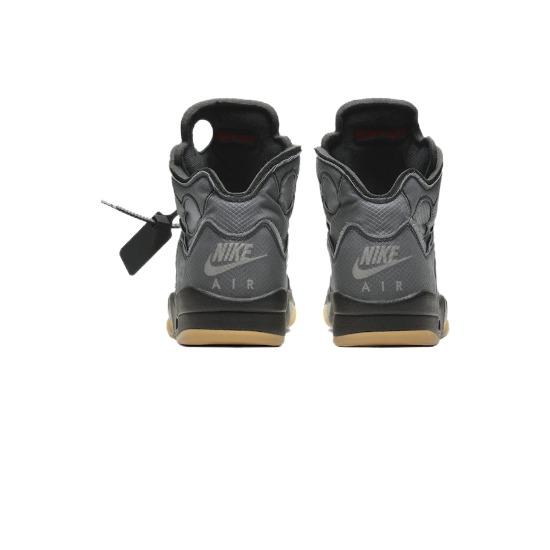 Jordan 5 Retro SP X Off-White Mid Muslin Retro Sneakers CT8480-001 Men's Sizes