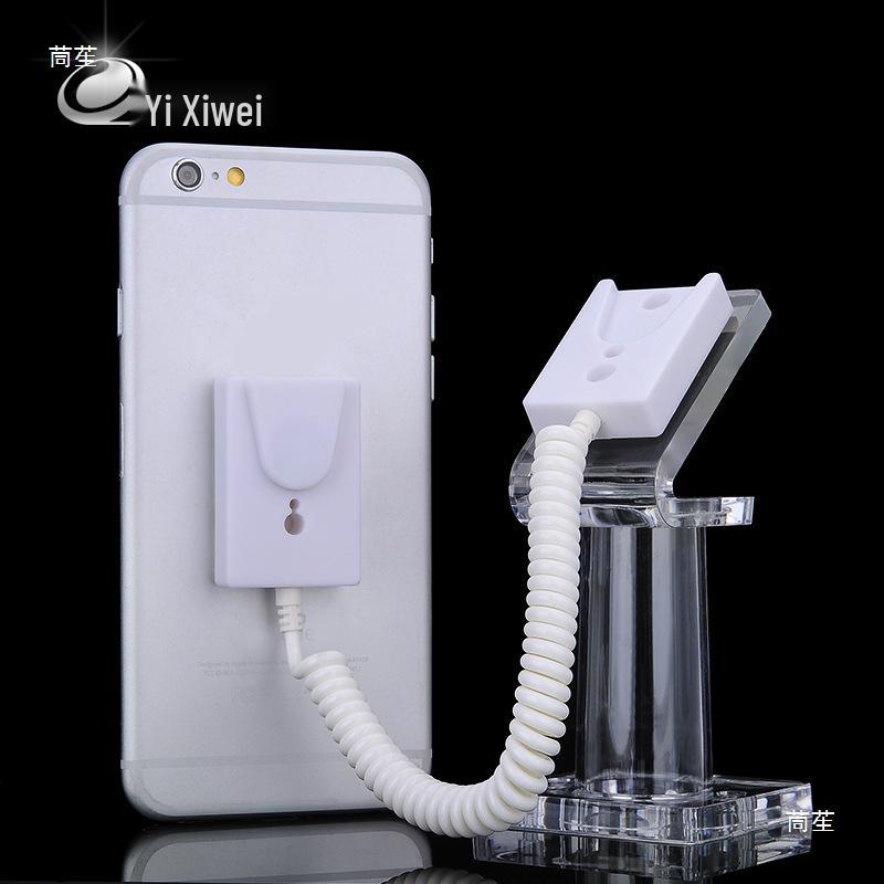 Acrylic Mobile Phone Anti-Theft Display Stand with Chain