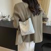 Trendy Casual Canvas Bucket Bag For Women Summer 2024 In Black And Pink