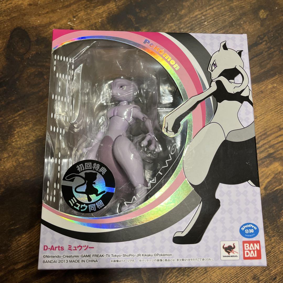 

[USED] Bandai D-Arts Mewtwo First Press Bonus: Mew Included Pokemon Figure