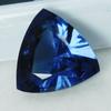 Natural Blue Tanzanite Loose Gemstone 9.12 Trillion Cut for Jewelry Making and Gem Collections
